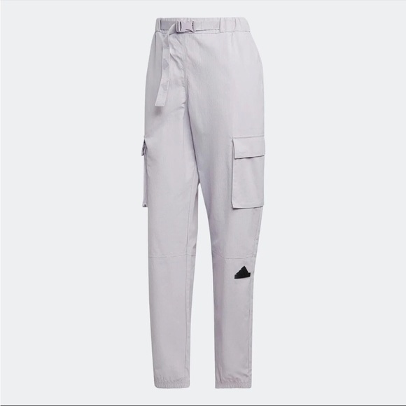 Purple Adidas Cargo Pants - Picture 1 of 6